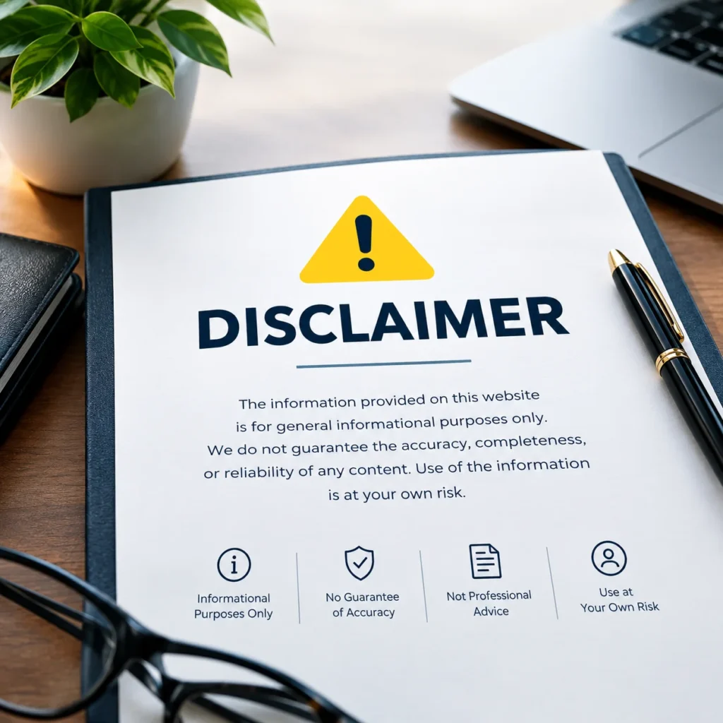 Disclaimer